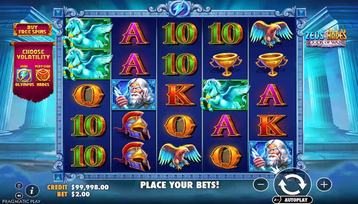 Duel Dewa Petir dan Neraka Cuan di Zeus vs Hades: Gods of War