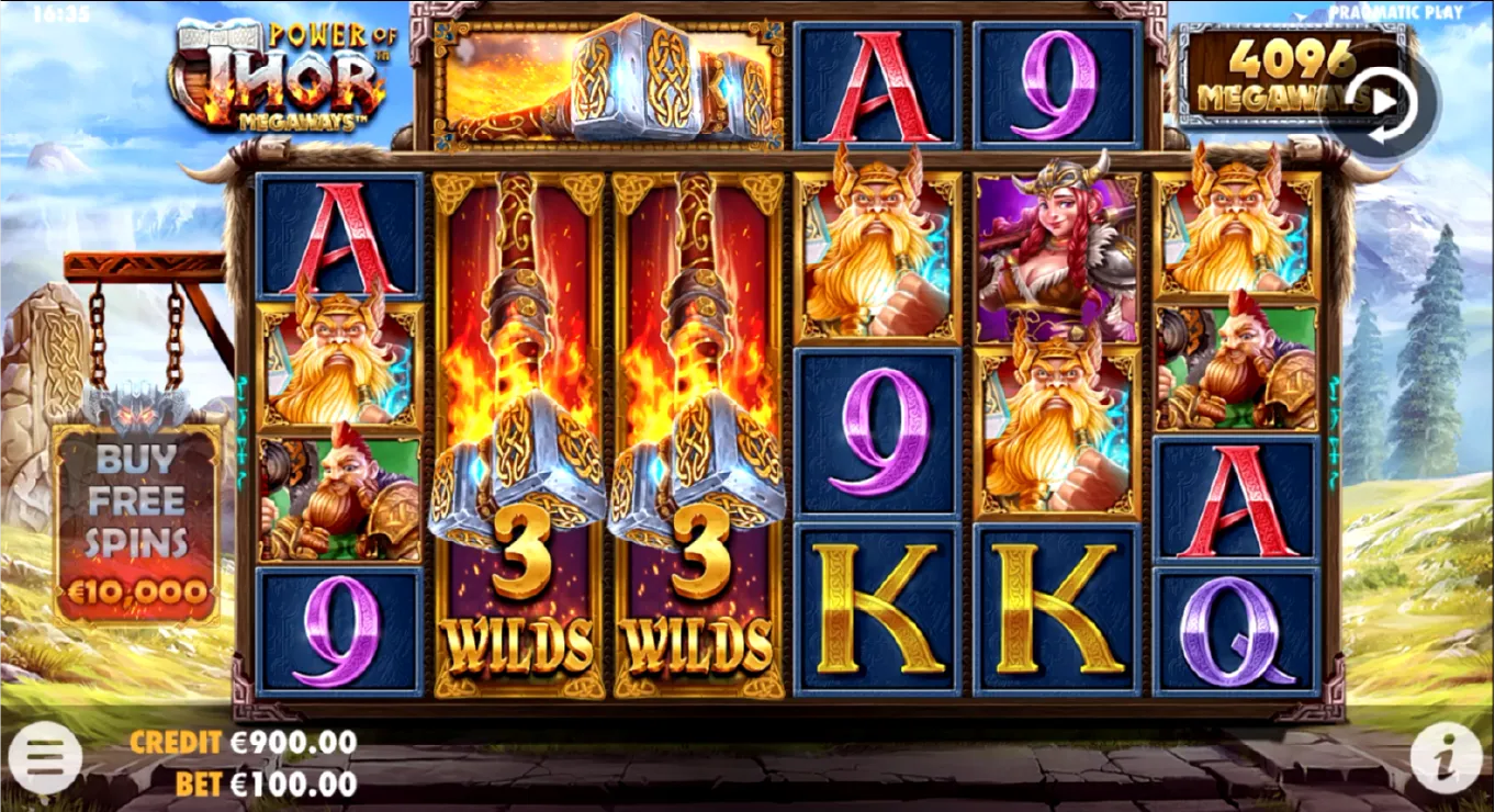 Dentuman Petir dari Negeri Dewa Power of Thor Megaways 2025