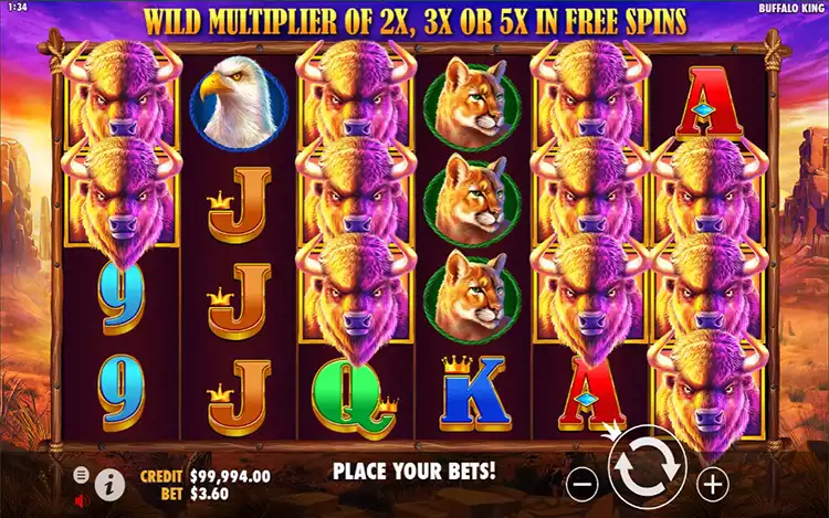 Kekuatan Raja Kerbau Hadirkan Sensasi Liar Dari Buffalo King