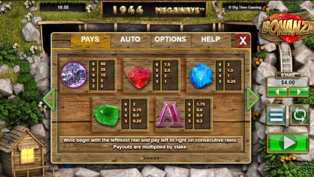 Ledakan Tambang Emas Tanpa Henti Bonanza Megaways Online