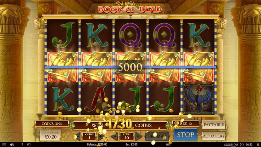 Petualangan Mesir Kuno Penuh Harta Menarik di Book of Dead